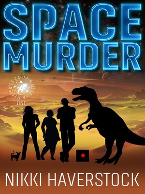 cover image of Space Murder: Captain Liz Laika Mysteries, #1